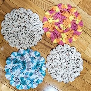 Crochet Dish Cloths (4)